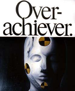 Over Achiever - Oil Painting