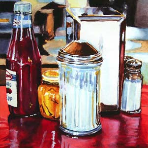 Retro Diner Still Life